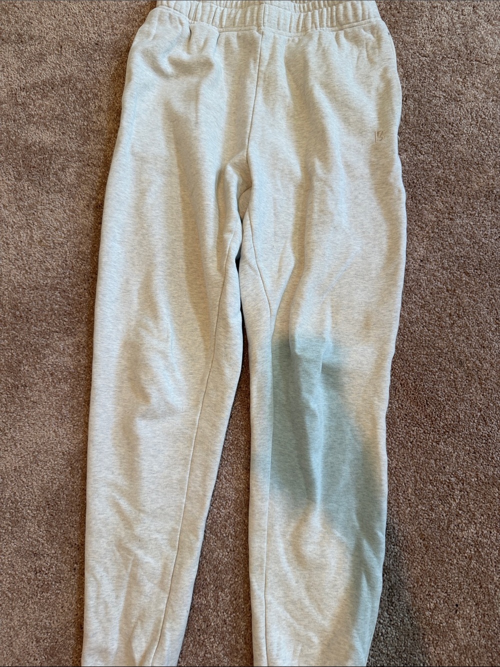 BuffBunny Light Gray Track Joggers